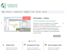 Tablet Screenshot of codework-solutions.com